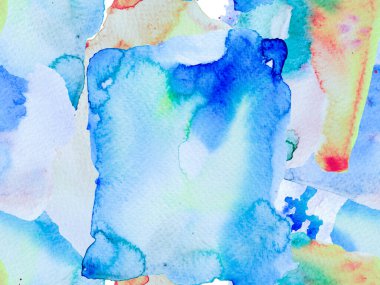 Klasik Mavi ve İndigo Klasik Doku Çizimi. Suluboya kusursuz desen. Soyut Doku Arkaplanı. Psikedelik Kâğıt. Geometrik Suluboya Kumaş Tasarımı. Sıvısız Döşeme.