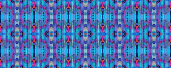 Kilim Rastgele Halı dokusu. Boyalı fırça Aztek arka planı. Mavi, Kırmızı, Siyah Pastel Eğlenceli Dikdörtgen İkat İlişkisi. Etnik Kusursuz Düzen. Sembol geometrik mayo deseni. Suluboya Etnik Tasarım. 