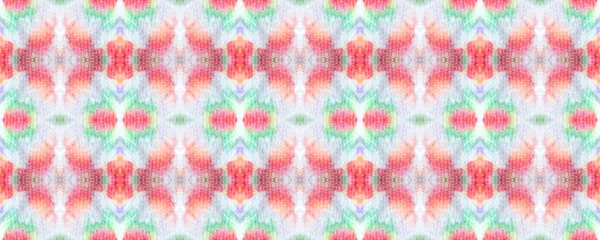 キラーラグランダムなテクスチャ シェブロン幾何学水着パターン グレー 赤のパステル楽しい長方形イカットのラップポート 民族のシームレスなパターン 塗装ブラシ アステカ背景 水彩民族デザイン — ストック写真