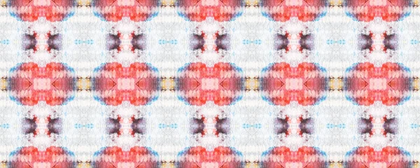 Етнічний Дизайн Аквареллю Red Beige Blue Paintbrush Python Background Етнічний — стокове фото