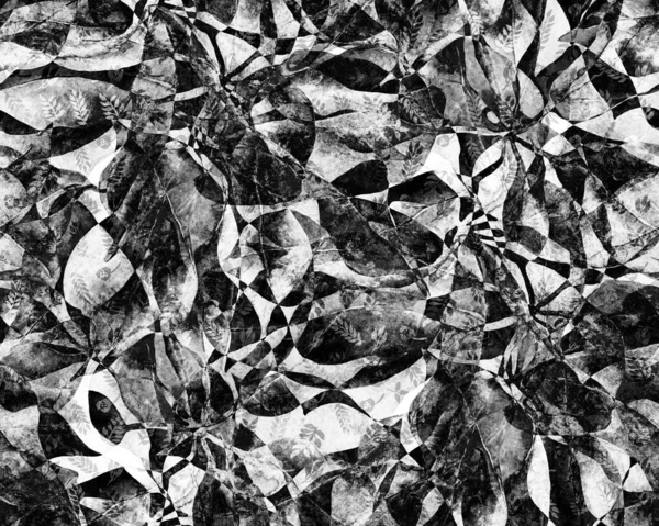 Schefflera Arboricola Seamless Pattern Schefflera Actinophylla Hayata Επαναλαμβάνεται Διακόσμηση Evergreen — Φωτογραφία Αρχείου