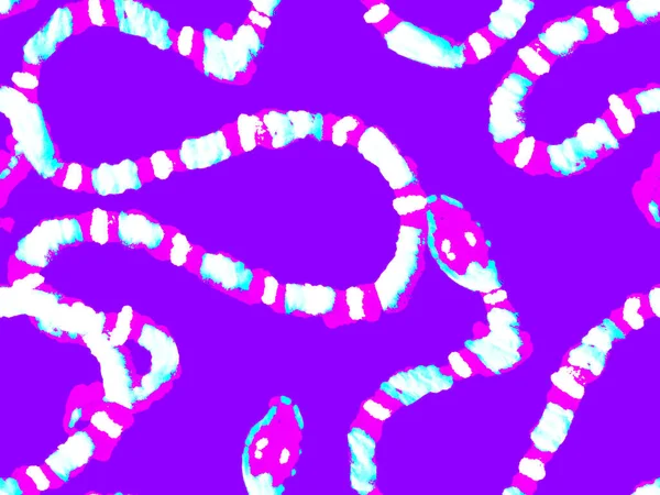 클래식 인디고 Drawn Aspid Pattern 드래곤 흉내내기 아프리카 사파리 일러스트레이션 — 스톡 사진