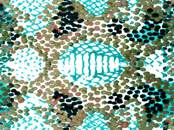 Geo Symmetic Ikat Rapport Navy Blue Indigo Vibrant Geometric Swimwear — стокове фото