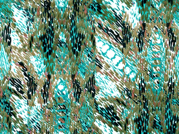 Textura Aleatória Pele Cobra Padrão Roupa Banho Geométrica Vibrante Padrão — Fotografia de Stock