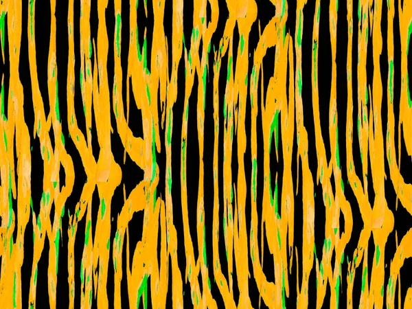 수채화의 디자인이다 사파리 타일이다 줄무늬 프린트 동물의 위장을 배경으로 옐로우 — 스톡 사진