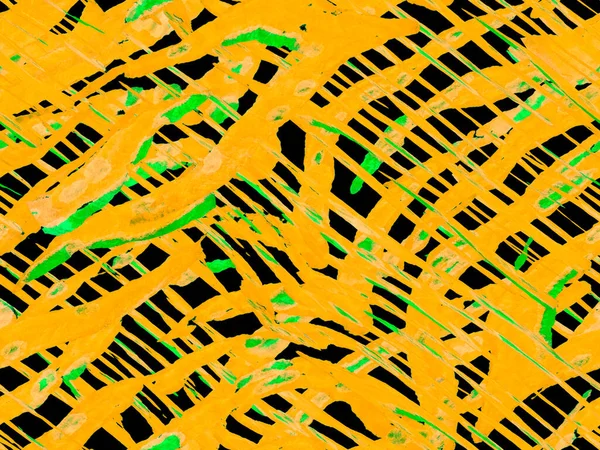 Zlatá Žlutá Geometrická Zvířecí Textura Africký Vzor Stripes Seamless Pattern — Stock fotografie