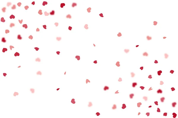 Fondo Del Corazón Plantilla Confetti Vintage Vacía Explotar Como Signo — Vector de stock