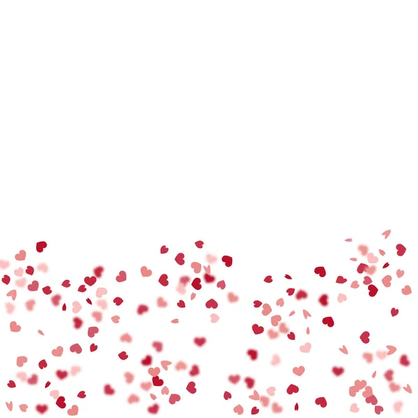 Kontekst Serca Karta Walentynkowa Klasycznymi Sercami Czerwony Różowy Marca Sztandar — Wektor stockowy
