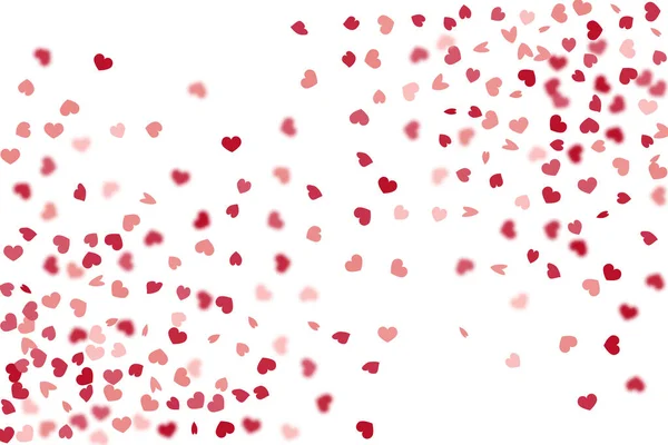 История Болезни Сердца Красный Розовый Взрывается Знак Векторный Шаблон Открытки — стоковый вектор