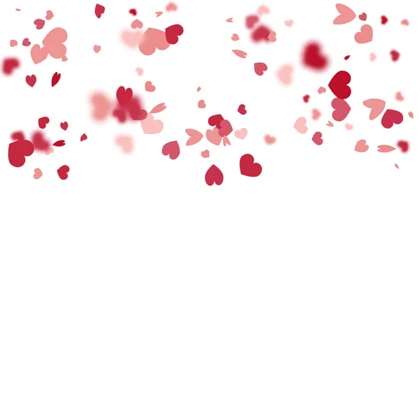 Fondo Del Corazón Rojo Rosado Explotando Como Signo Plantilla Vectorial — Vector de stock