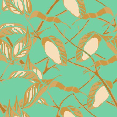 Limonsuz desen. Marigold Sarı ve Yeşil Kül Modern El Çizim Arkaplanı. Vector Summer Citrus Yazdırma. Psikedelik Citron Motifi. Basit İşaretli Kireç. Botanik Çizim.