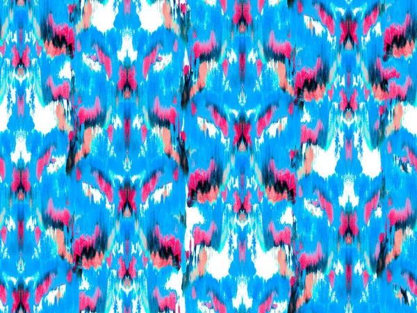 Classic Blue Lush Lava Red Stripes Seamless Pattern Geometric Animal — Stock Photo, Image