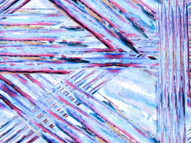 Hayvan kamuflajı arka planı. Afrika deseni. Klasik Mavi ve Lush Lav Kırmızı Zebra Cilt İzi. Suluboya Kamuflaj Tasarımı. Soyut Safari fayansı. Çizgili, kusursuz desen. Geometrik Hayvan Dokusu.