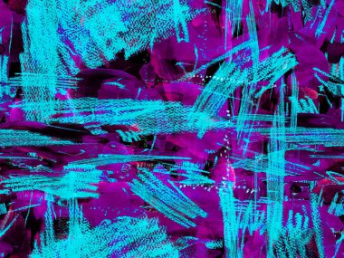 Soyut Doku Arkaplanı. Suluboya kusursuz desen. Sıvı, dikişsiz kiremit. Psikedelik Kâğıt. Geometrik Suluboya Kumaş Tasarımı. Proton Mor Klasik Doku Çizimi.