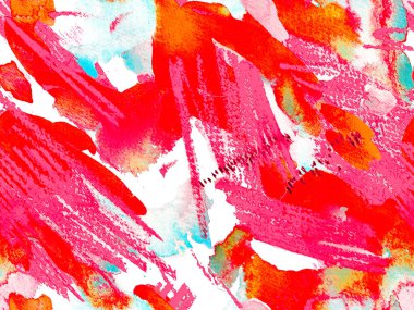 Kırmızı Soyut Doku Özgeçmişi. Sıvı, dikişsiz kiremit. Psikedelik Kâğıt. Geometrik Suluboya Kumaş Tasarımı. Suluboya kusursuz desen. Klasik Doku Çizimi.