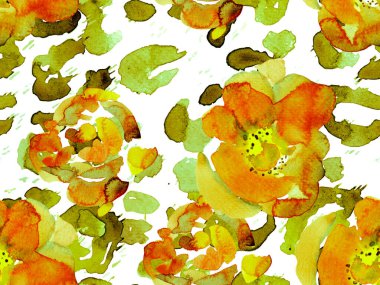 Suluboya Güller, Şakayık ve Yapraksız Kalıp. Yeşil ve Teal Yaz Çiçeği Özgeçmişi. Botanik Çiçek İllüstrasyonu. Egzotik Mayo Tasarımı. Vintage Peonie Eko Uyum.