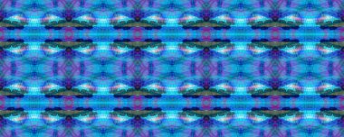 Suluboya Etnik Tasarım. Boyalı fırça Aztek arka planı. Sembol geometrik mayo deseni. Mavi, Kırmızı, Siyah Pastel Eğlenceli Dikdörtgen İkat İlişkisi. Etnik Kusursuz Düzen. Kilim Halı Rastgele Dokusu. 