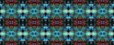 Sembol geometrik mayo deseni. Suluboya Etnik Tasarım. Boyalı fırça Aztek arka planı. Mavi, Gri, Kırmızı Pastel Eğlenceli Dikdörtgen İkat İlişkisi. Etnik Kusursuz Düzen. Kilim Halı Rastgele Dokusu. 