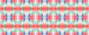 Sembol geometrik mayo deseni. Suluboya Etnik Tasarım. Boyalı fırça Aztek arka planı. Kilim Rastgele Halı dokusu. Mavi, Gri, Kırmızı Pastel Eğlenceli Dikdörtgen İkat İlişkisi. Etnik Kusursuz Desen.