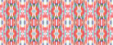 Kilim Rastgele Halı dokusu. Boyalı fırça Aztek arka planı. Suluboya Etnik Tasarım. Sembol geometrik mayo deseni. Mavi, Gri, Kırmızı Pastel Eğlenceli Dikdörtgen İkat İlişkisi. Etnik Kusursuz Desen.