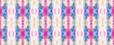 Sembol geometrik mayo deseni. Mavi, Kırmızı, Mor Pastel Eğlenceli Dikdörtgen İkat İlişkisi. Etnik Kusursuz Düzen. Boyalı fırça Aztek arka planı. Suluboya Etnik Tasarım. Kilim Halı Rastgele Dokusu. 