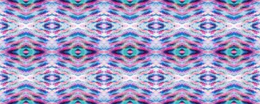 Boyalı fırça Aztek arka planı. Sembol geometrik mayo deseni. Mavi, Kırmızı, Mor Pastel Eğlenceli Dikdörtgen İkat İlişkisi. Etnik Kusursuz Düzen. Kilim Rastgele Halı dokusu. Suluboya Etnik Tasarım. 