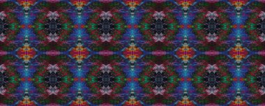 Sembol geometrik mayo deseni. Yılan Derisi Rastgele Doku. Boya fırçası Python arka planı. Suluboya Etnik Tasarım. Kırmızı, Mavi ve Siyah Etnik Kusursuz Şablon. Eğlenceli Dikdörtgen İkat Uyumu. 