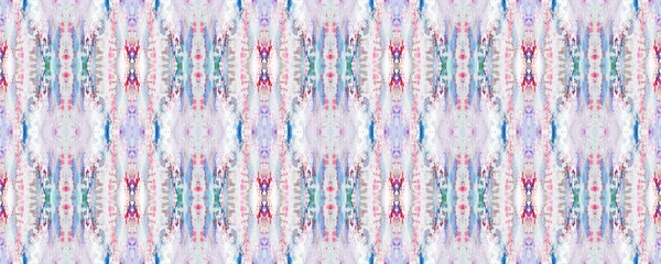 측정학 Blue Red Purple Pastel Fun Rectangle Ikat Rapport 향없는 — 스톡 사진