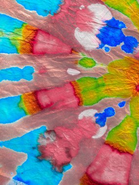 Hippi Batic. Canlı Haight San Francisco Swatch. Kırmızı ve İndigo Kravatlı Spiral Arka plan. Psikedelik girdap tekstili. Özgürlük Girdabı 'nı bağladı. Boho Boyalı Kıyafetler. Reggae Suluboya Efekti.