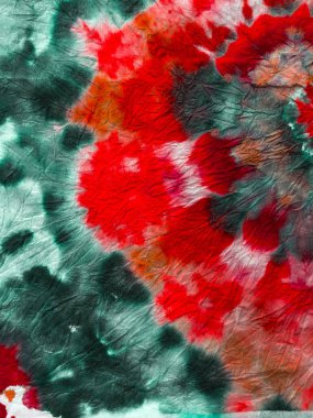 Boya sarmalı arka plan. Yeşil ve Kırmızı Psikedelik Girdap Tekstili. Hippi Batic. Canlı Haight San Francisco Swatch. Özgürlük Girdabı 'nı bağladı. Boho Boyalı Kıyafetler. Reggae Suluboya Efekti.