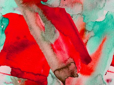 Suluboya kusursuz desen. Soyut Doku Arkaplanı. Geometrik Suluboya Kumaş Tasarımı. Sıvı, dikişsiz kiremit. Psikedelik Kâğıt. Klasik Doku İllüstrasyonu. Kırmızı Kırmızısı