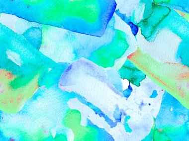 Geometrik Suluboya Kumaş Tasarımı. Sıvı, dikişsiz kiremit. Psikedelik Kâğıt. Klasik Mavi ve İndigo suluboya desensiz. Soyut Doku Arkaplanı. Klasik Doku Çizimi.