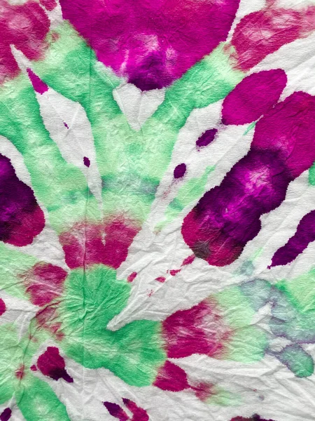 Frihet Tiedye Swirl Boho Färgade Kläder Reggae Akvarell Effekt Hippie — Stockfoto