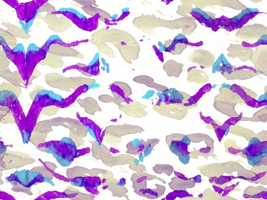 Afrika deseni. Çizgili, kusursuz desen. Proton Mor Zebra Cilt İzi. Hayvan kamuflajı arka planı. Geometrik hayvan dokusu. Suluboya Kamuflaj Tasarımı. Soyut Safari Döşemesi.