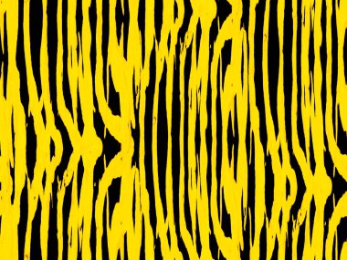 Altın sarısı Afrika deseni. Çizgili, kusursuz desen. Suluboya Kamuflaj Tasarımı. Soyut Safari fayansı. Zebra Deri İzi. Hayvan kamuflajı arka planı. Geometrik Hayvan Dokusu.