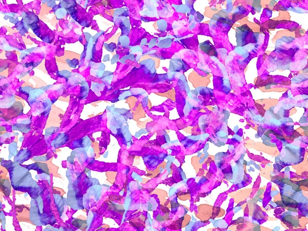 Suluboya Kamuflaj Tasarımı. Soyut Safari fayansı. Proton Mor Afrika deseni. Çizgili, kusursuz desen. Zebra Deri İzi. Hayvan kamuflajı arka planı. Geometrik Hayvan Dokusu.