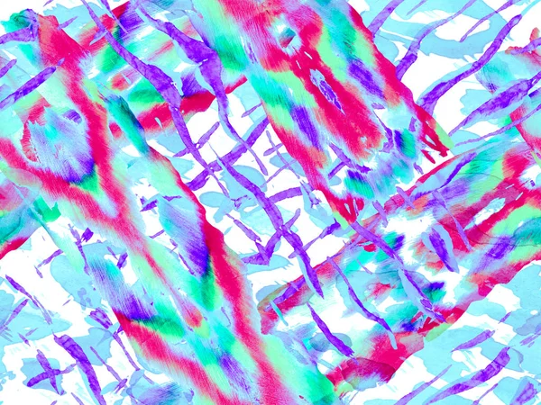 Дизайн Акварели Абстрактная Сафари Плитка Классическая Синяя Индиго Геометрическая Анимированная — стоковое фото