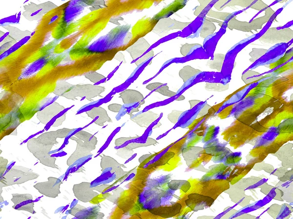 Дизайн Акварели Абстрактная Сафари Плитка Фиолетовая Геометрическая Текстура Протона Африканский — стоковое фото