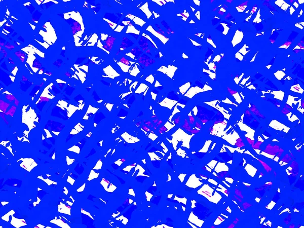 Klasická Modrá Proton Růžová Akvarel Maskování Design Abstraktní Safari Dlaždice — Stock fotografie