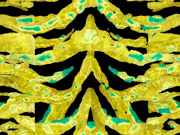 Aquarel Camouflage Ontwerp Abstracte Safari Tegel Afrikaans Patroon Stripes Naadloos — Stockfoto