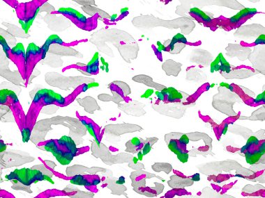 Zebra Deri İzi. Hayvan kamuflajı arka planı. Geometrik hayvan dokusu. Afrika deseni. Çizgili, kusursuz desen. Suluboya Kamuflaj Tasarımı. Soyut Safari fayansı. Proton Mor