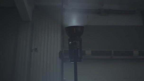 Filmación de luz led — Vídeos de Stock