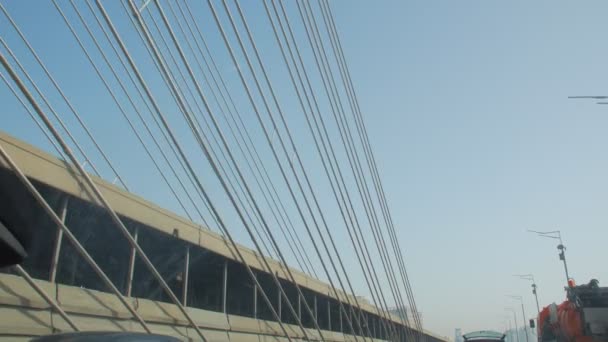 桥用尼龙绳 — 图库视频影像