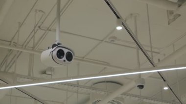 Güvenlik kamerası teknolojisi.