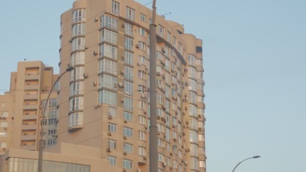 公寓大楼顶层 — 图库视频影像