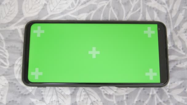 Écran vert Smartphone Horizontal — Video