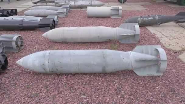 Бойові ракети — стокове відео