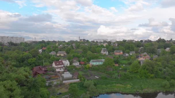 Hava Banliyösü Şehir Manzarası — Stok video
