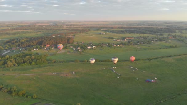 Hava Balonları Alanı — Stok video