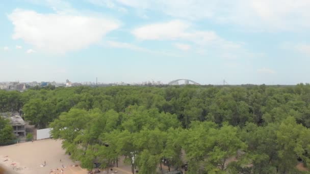 Playa y bosque — Vídeos de Stock